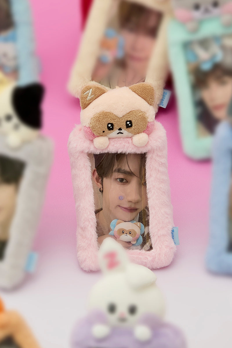 zeroni ぬいぐるみフォトホルダーキーリング(HOME PARTY) hanini