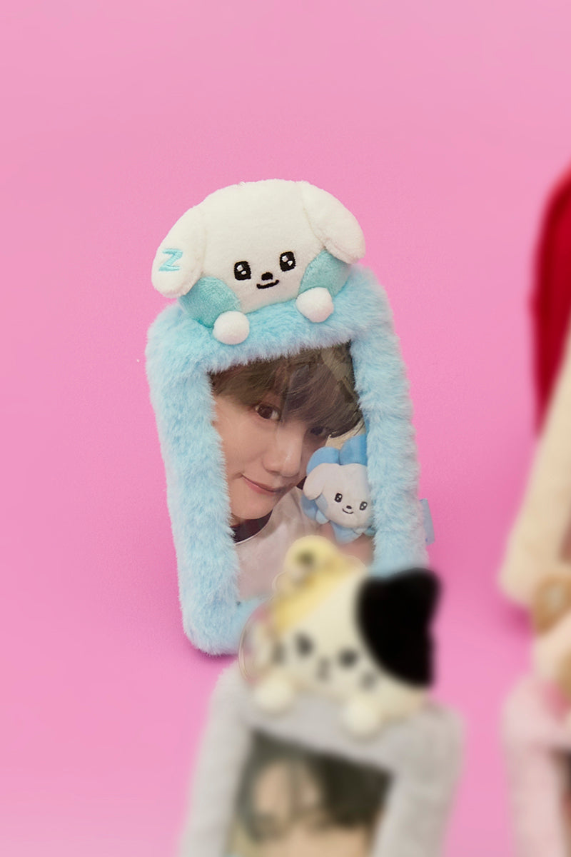 zeroni ぬいぐるみフォトホルダーキーリング(HOME PARTY) gyunini